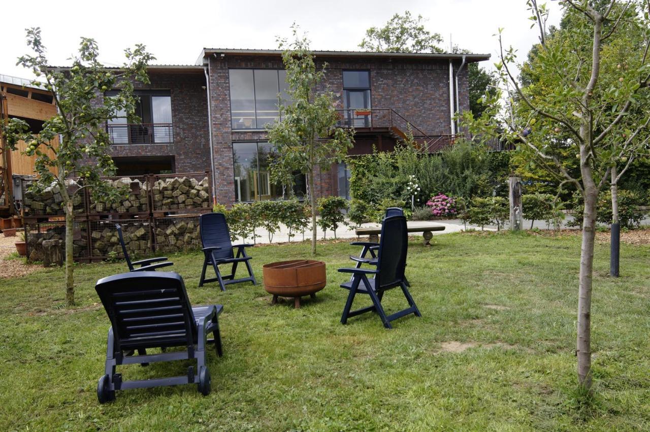 Gaestewohnung Hardinghaus Am Teich Warendorf Exterior photo
